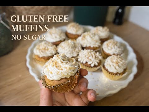 Pumpkin Muffins | No Sugar, Gluten-Free | Guilt-Free Desserts