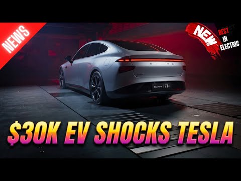 China’s Smart Luxury EV Enters America? | 2026 XPeng P7+ First Look & Tech