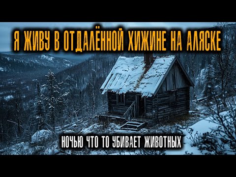 Я Живу в Отдалённой Хижине на Аляске, НОЧЬЮ в ЛЕСУ что-то УБИВАЕТ животных