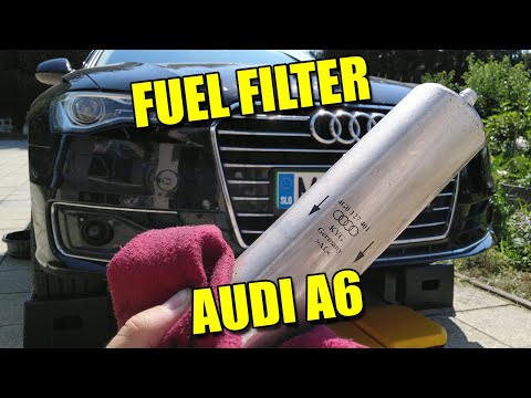 Replace Fuel Filter on Audi A6 C7