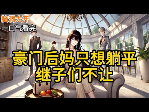 【完结】我叫安躺。所有人都说躺平是种罪。但我觉得，是他们没累到我这程度。上一份工作，我连续通宵加班一周。最后晕倒在茶水间，差点没醒过来。《豪门后妈只想躺平，继子们不让》#有声小说 #小说 N262