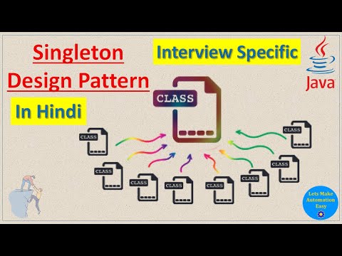 Singleton Design pattern | How to create Singleton Class | (In Hindi) | Pradeep Nailwal