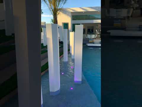 A detail like this is what makes your yard ultra custom! ✨ #luxuryhome #customdesign #backyard