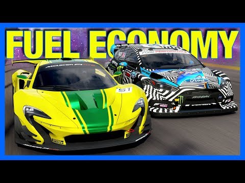 Forza 7 Online : World's Worst Fuel Economy!! (Forza Science)