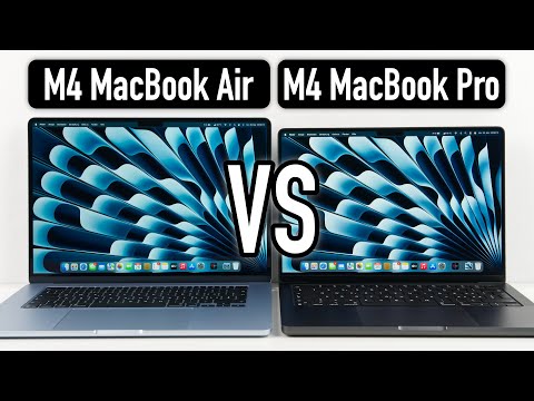M4 MacBook Air vs M4 MacBook Pro - Vergleich | Die richtige Wahl treffen! (2025)