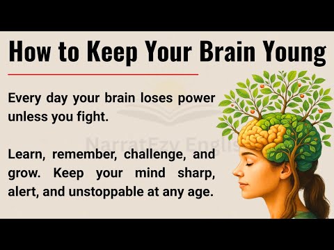 How to Keep Your Brain Young 🧠 || Graded Reader || Improve Your English Fluency ✅️