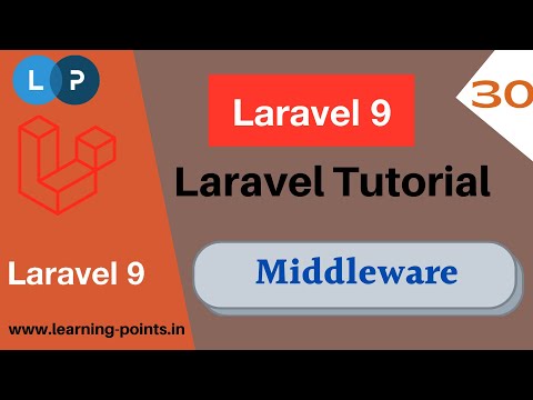 Laravel Middleware | How to create middleware | Types of middleware | Laravel 9 | Learning Points