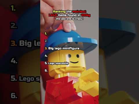 What can we find in 100kg of LEGO ?