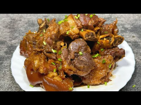 醬大骨這樣做太香了！醬香濃郁，軟爛脫骨，大口吃肉真過癮