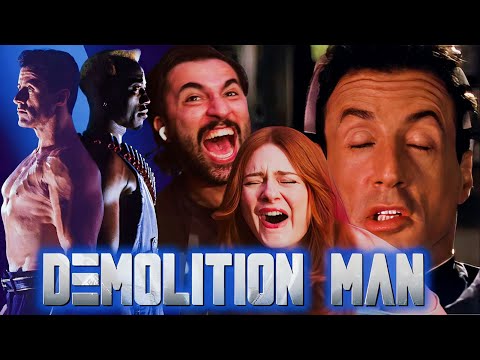 FIRST TIME WATCHING * Demolition Man * MOVIE REACTION!