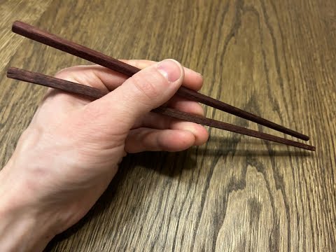 Purple Heart Wood Chopsticks
