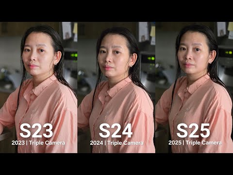 Galaxy S25 vs S24 vs S23 camera comparison! (Time to upgrade?)