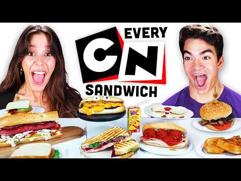 We Made And Ate Every Iconic Sandwich From Cartoon Network!