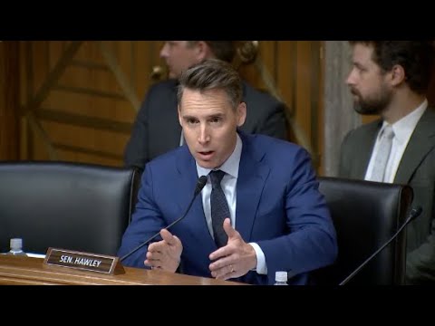Hawley Confronts Biden Judicial Nominee Who Thinks Police Enforcement Of Traffic Laws Is "Racist"