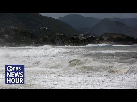 Hurricane Melissa slams into Jamaica as a Category 5 with 185 mph winds