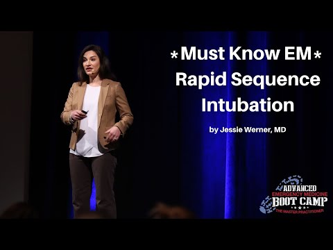Must Know EM - Rapid Sequence Intubation | The Advanced EM Boot Camp
