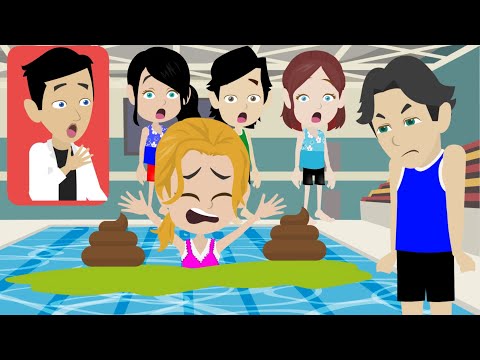 Sarah hat in den Pool gepinkelt und gekackt💩🤮 Ganzer Film | Deutsch lernen mit Sarah