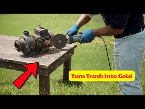 Don’t Throw Away Your Old Water Pump! A 60-Year-Old Plumber Shows a Genius Recycling Trick