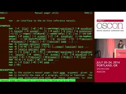 Introduction to Advanced Bash Usage - James Pannacciulli @ OSCON 2014
