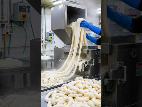 쫄깃함 끝판왕? 김이 모락모락나는! 방금 뽑은 쫀득쫄깃 가래떡 떡집 / Korean traditional rice cake "Tteok" / street food #shorts