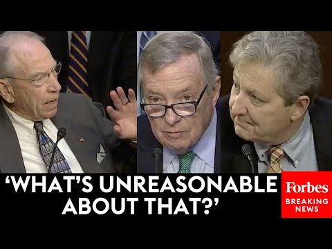 BREAKING NEWS: Grassley, Kennedy Battle Durbin Over FBI's 1023 Form Alleging Huge Biden Corruption