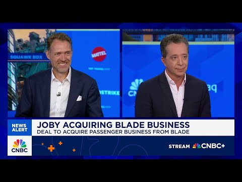 Joby Aviation to acquire Blade's passenger business