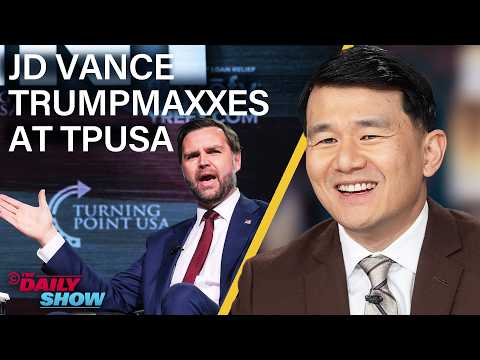 JD Vance Begs Gen Z MAGA Not to Leave Him at TPUSA & Biden Thought He Saw Obama | The Daily Show