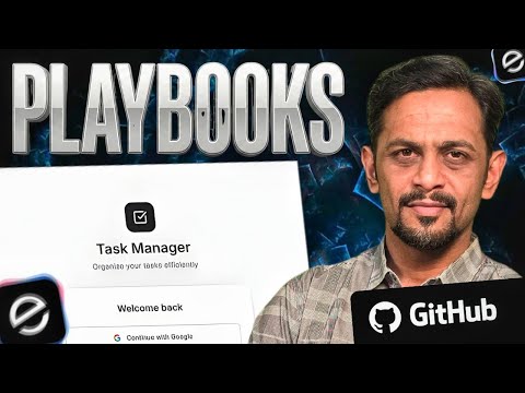 How to Use Emergent AI Playbooks + Save Code to GitHub