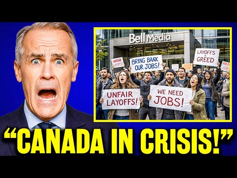 Canada EXPLODES As Bell Media LAYS OFF 700 Employees - Carney Explodes!