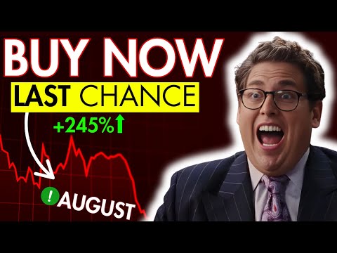 6 Stocks to BUY NOW in August At 52 Week Lows (I'm Buying!)
