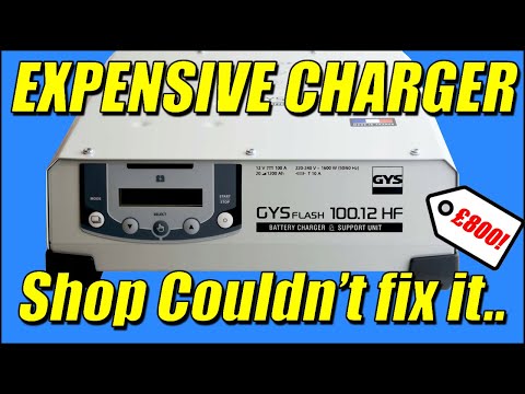 Very Expensive Battery Charger - Shop Couldn't Fix It, Can I?