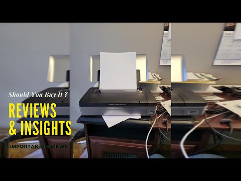 Reviews about the HP OfficeJet 100 Portable Printer