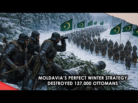 How Moldavia's perfect Winter strategy DESTROYED 137,000 Ottomans | Battle of Vaslui (1475)