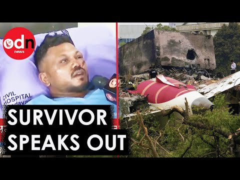 New CCTV Shows Air India Crash as British Survivor Shares Shocking Escape Story