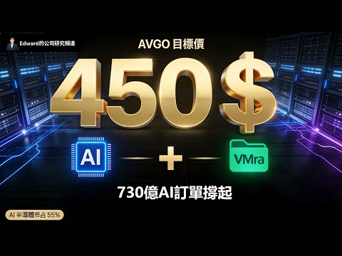 AI 基建隱形巨頭！Broadcom（AVGO）730 億訂單撐起 450 美元目標價？為何股價震蕩？一起回顧信息，找到結論
