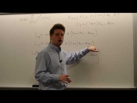 Transforming an infinite horizon problem into a Dynamic Programming one