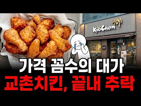 끝없는 가격 꼼수의 대가… 교촌치킨, 결국 추락했다