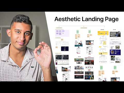 aesthetic landing page blueprint [for leads + conversions]