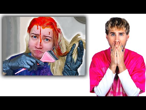 Hairdresser Reacts To Viral Apricot Hair Color Transformations