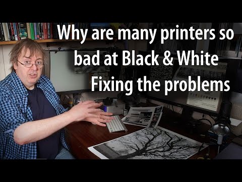 How bad are inkjet printers for black and white? How to get the best B&W prints