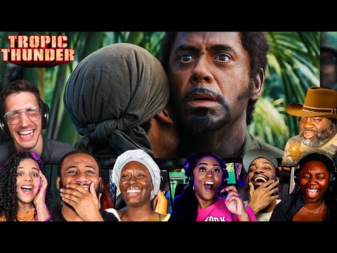 TOP "For 400 Years That Word Has Kept US Down" Reactions! Tropic Thunder Movie Reaction