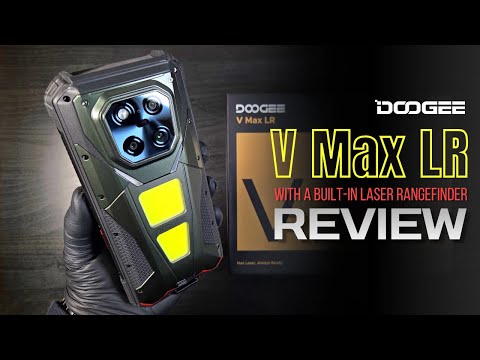DOOGEE V Max LR Review: 40m Laser Rangefinder, 20,500mAh Battery & 200MP Camera!