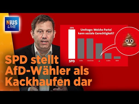 Krasse Entgleisung: So entmenschlicht die SPD jetzt AfD-Wähler | NIUS Live vom 29. September 2025