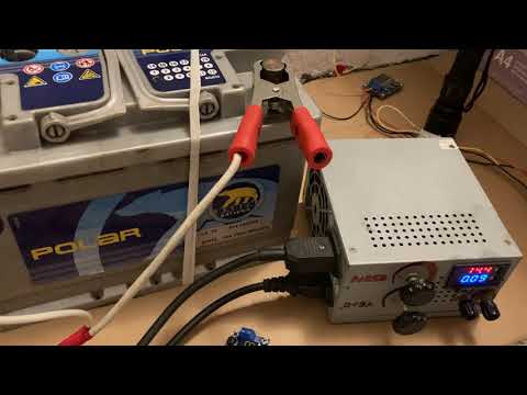 Часть 2. Зарядка отдельной банки аккумулятора. Повторные замеры ЭДС всех ячеек аккумулятора. Выводы.