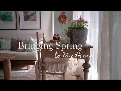 Bringing Spring to My Small Cozy Nordic Home | Thrifting, Decor & DIYs