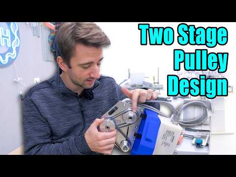 How I designed a two stage belt drive