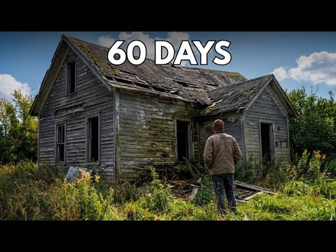60 Days Building Old House → A Mini Wooden Villa Beyond Imagination