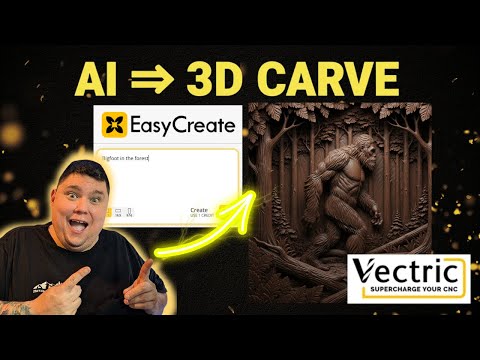 Vectric AI Just Broke CNC Carving!
