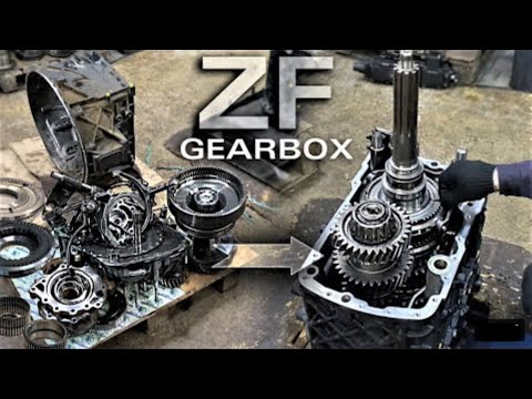 REPAIR OF ZF GEARBOX / FULL ASSEMBLY /TRUCK MILEAGE 40 000 KM