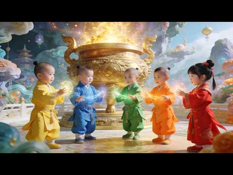 5 Magical Cute Babies Beat the Evil Woman, Found Their Father, and Got Loved Dearly!